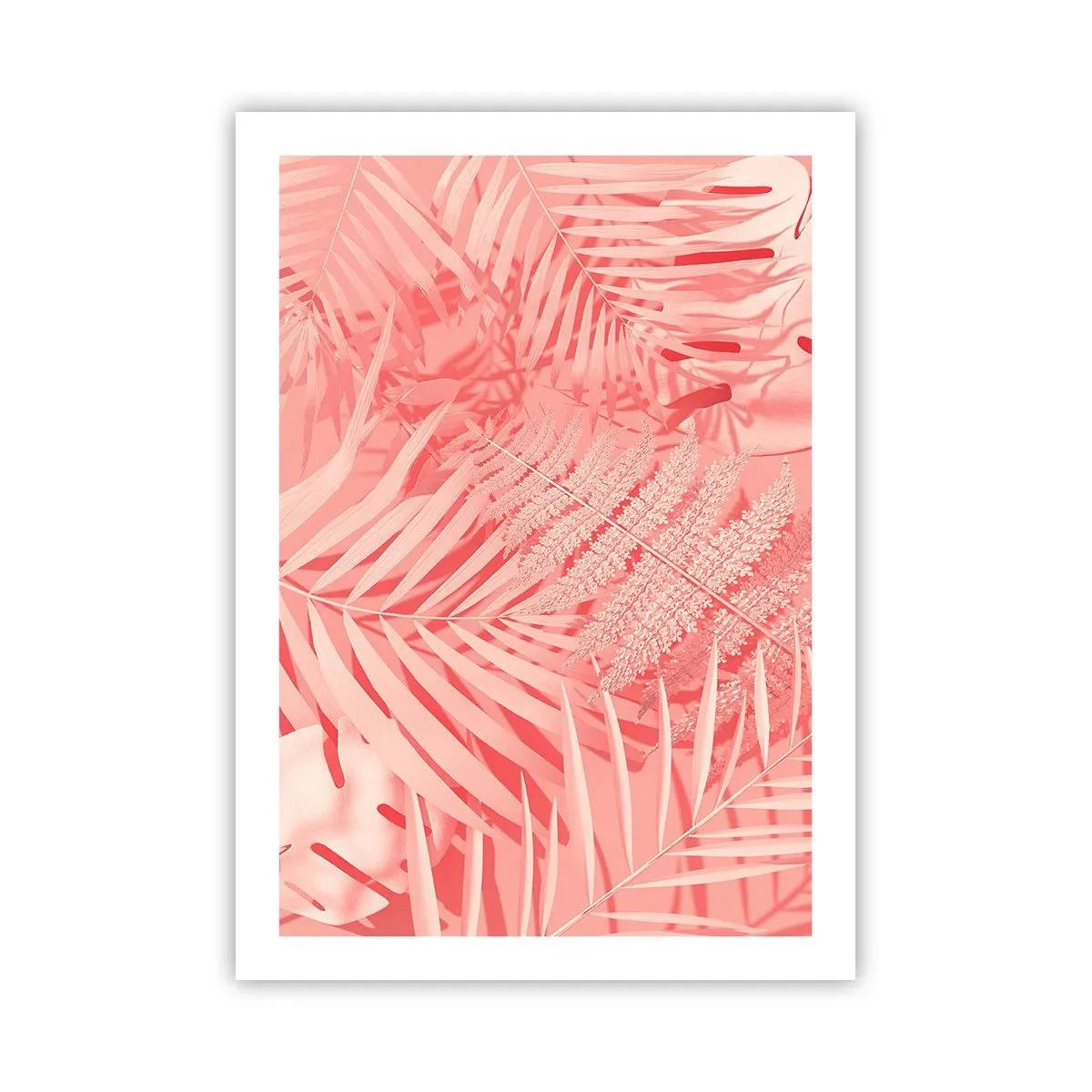Plakat - Lyserødt koncept - 50x70 cm