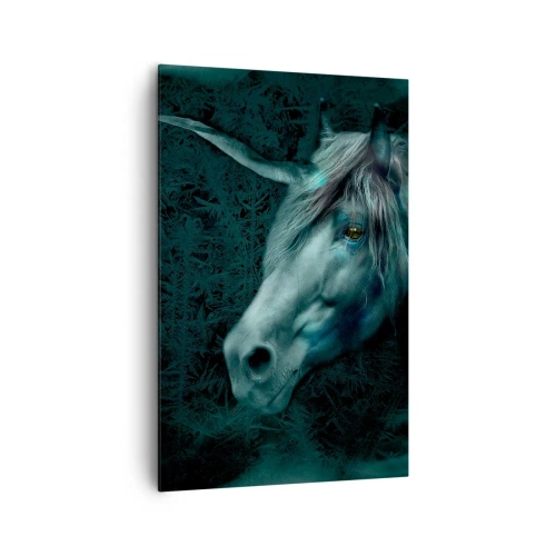 Lærredstryk - Billede på lærred - I en eventyrlig skov - 80x120 cm