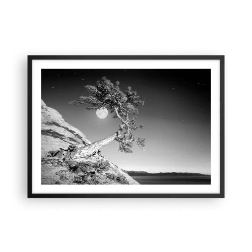 Plakat i sort ramme - Den sejrrige kriger - 70x50 cm