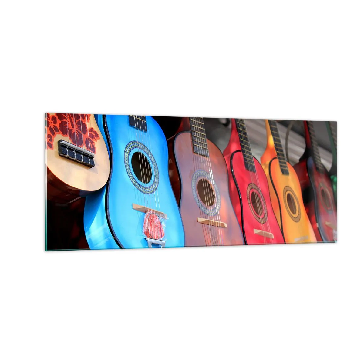 Billede på glas - Latino vibes - 100x40 cm