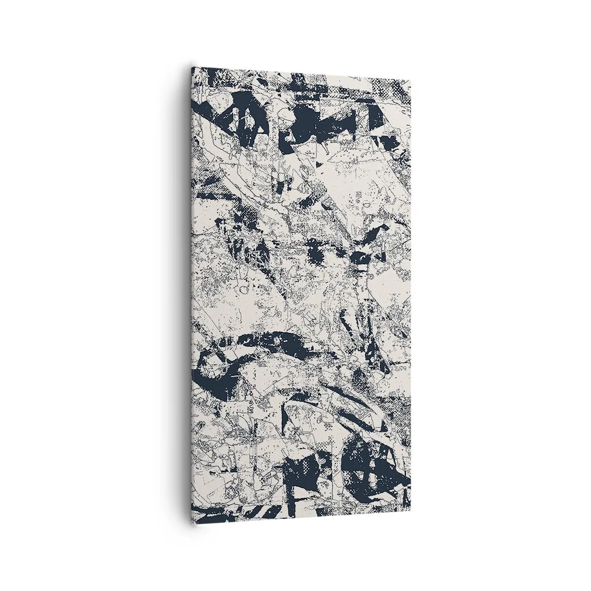 Lærredstryk - Billede på lærred - Modsætningernes gennemtrængning - 65x120 cm