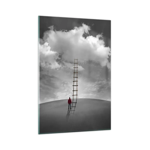 Billede på glas - Alt er muligt - 80x120 cm