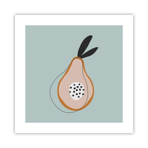 Plakat - Trænge ind i tingenes natur - 40x40 cm