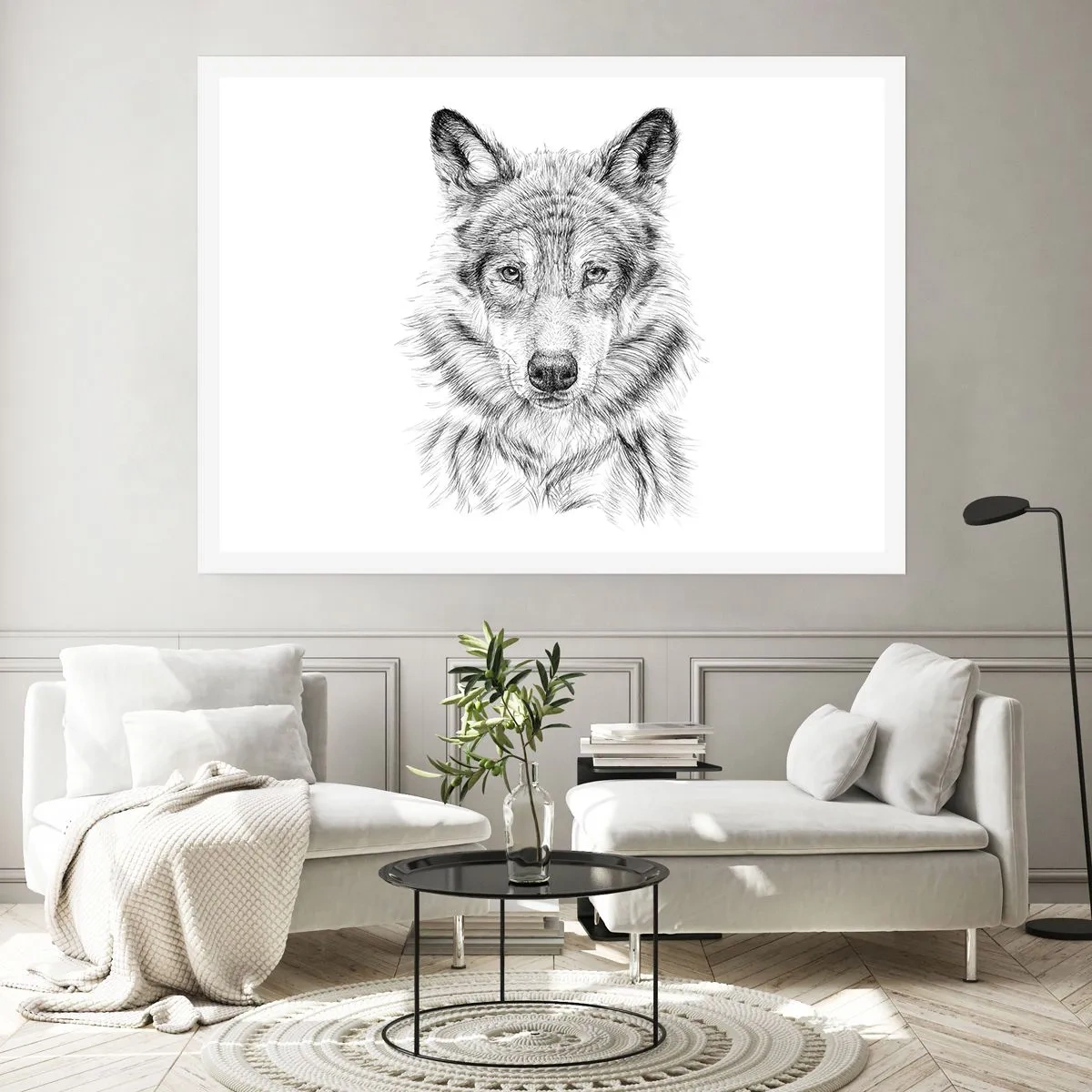 Plakat - En født leder - 50x40 cm