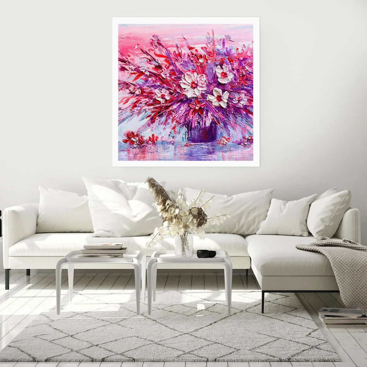 Plakat - Uskyld og lidenskab  - 50x50 cm