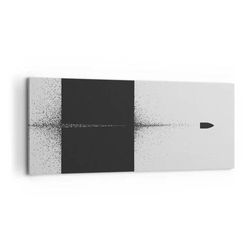 Lærredstryk - Billede på lærred - Lige til sagen - 100x40 cm