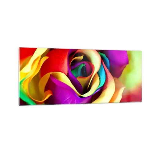 Billede på glas - Dette er umuligt - 100x40 cm