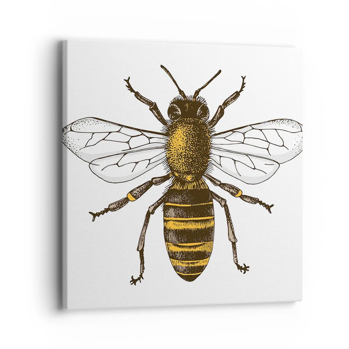 Lærredstryk - Billede på lærred - Smuk og god - 40x40 cm