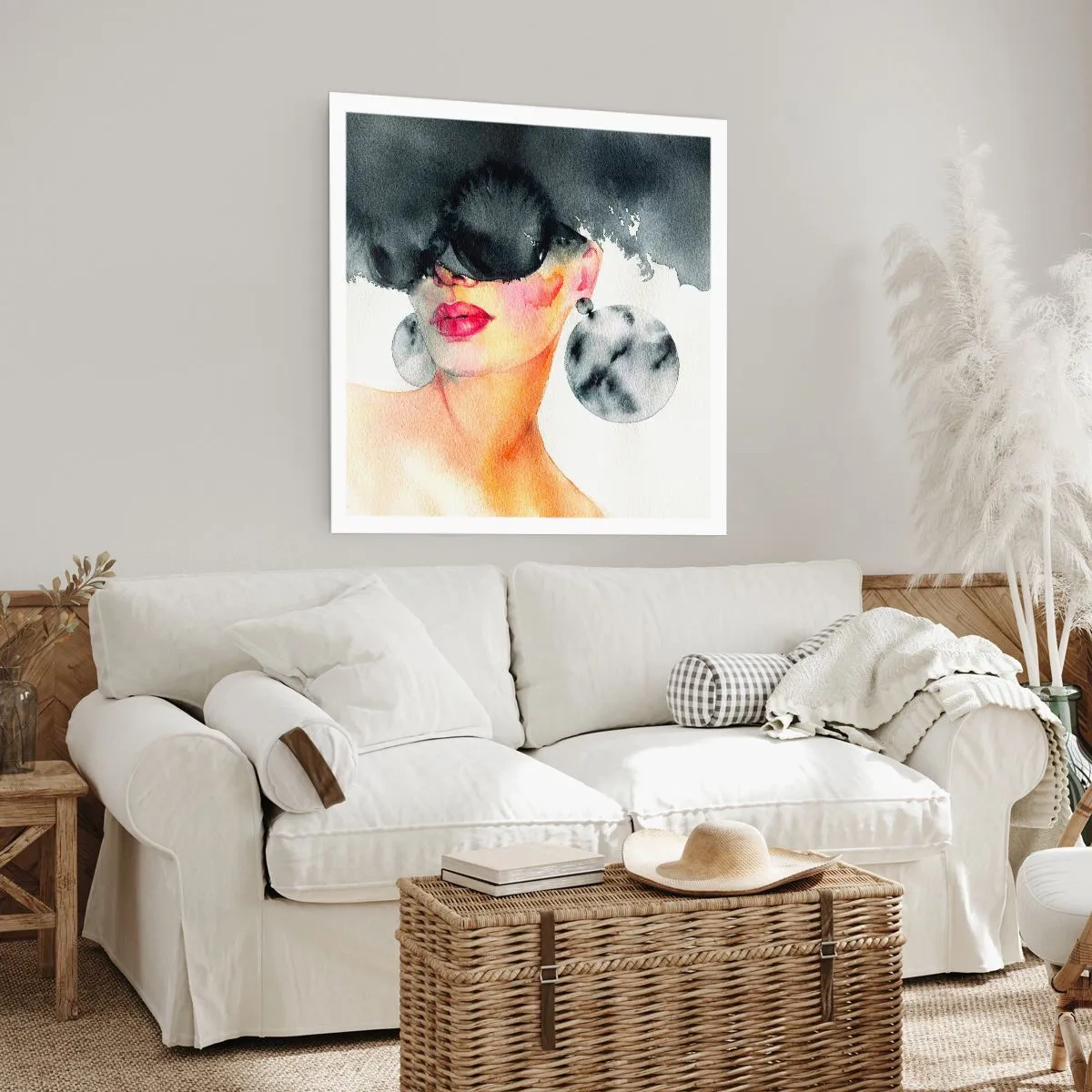 Plakat - Hemmeligheden bag elegance - 30x30 cm