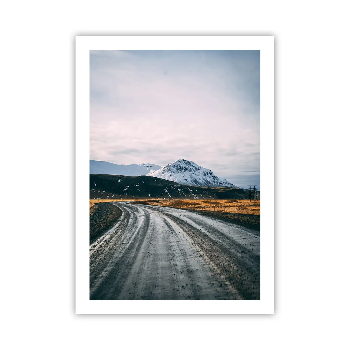Plakat - I en islandsk atmosfære - 50x70 cm