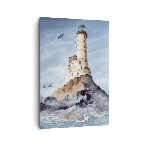 Lærredstryk - Billede på lærred - Uovervindelig - 70x100 cm