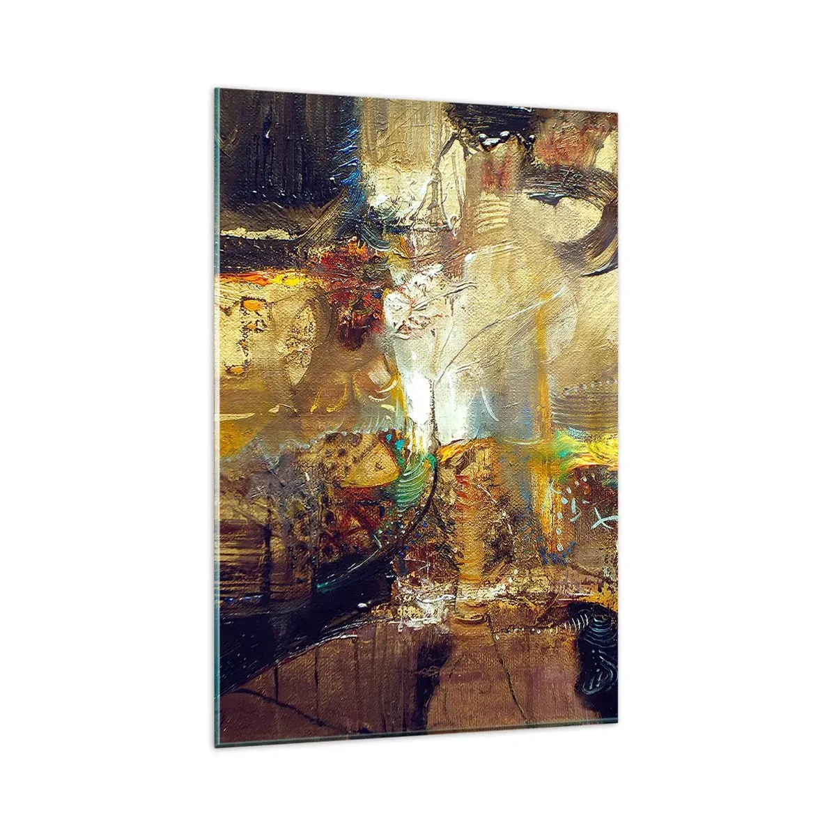 Billede på glas - Kold, varm, meget varm - 80x120 cm