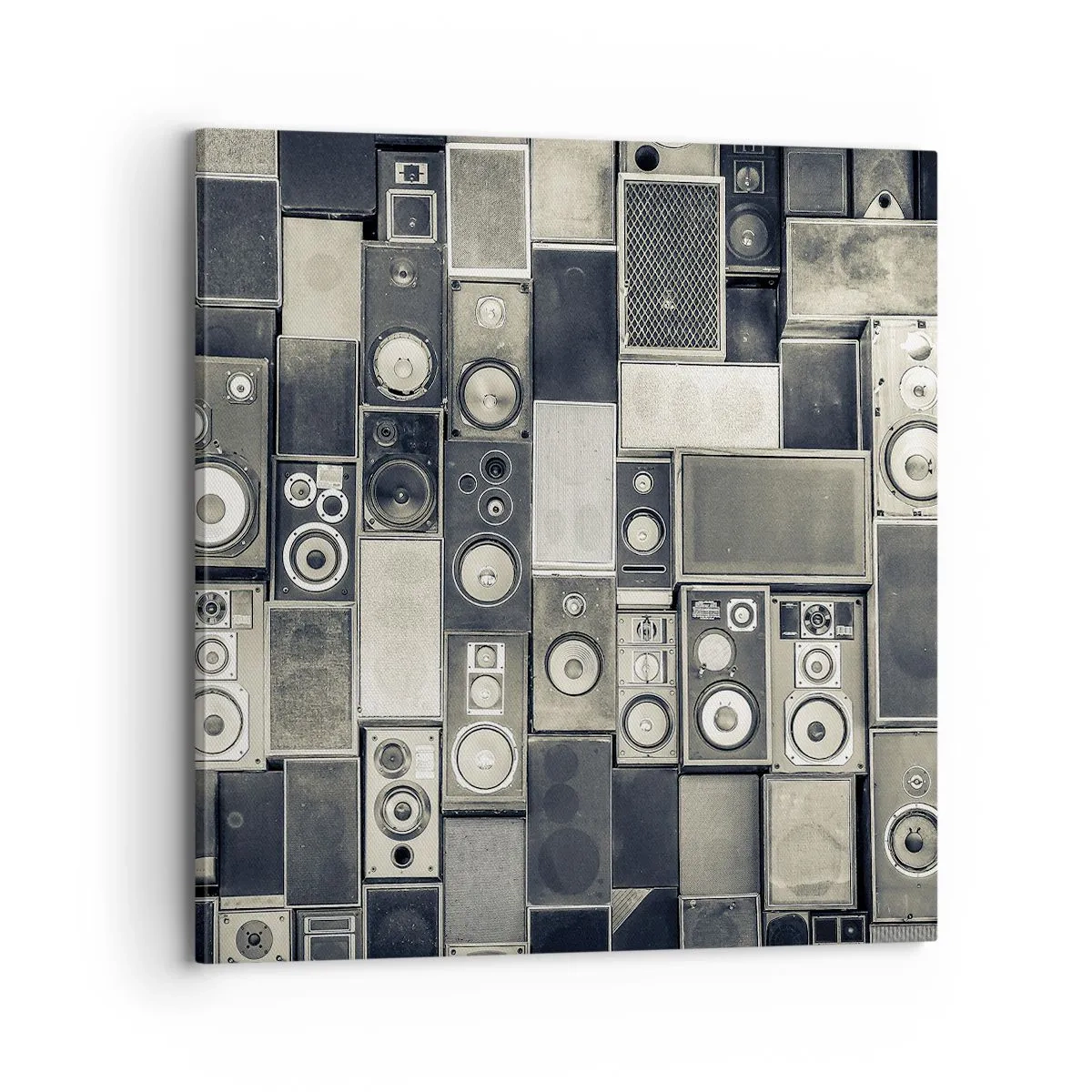 Lærredstryk - Billede på lærred - Og alt er i orden - 70x70 cm