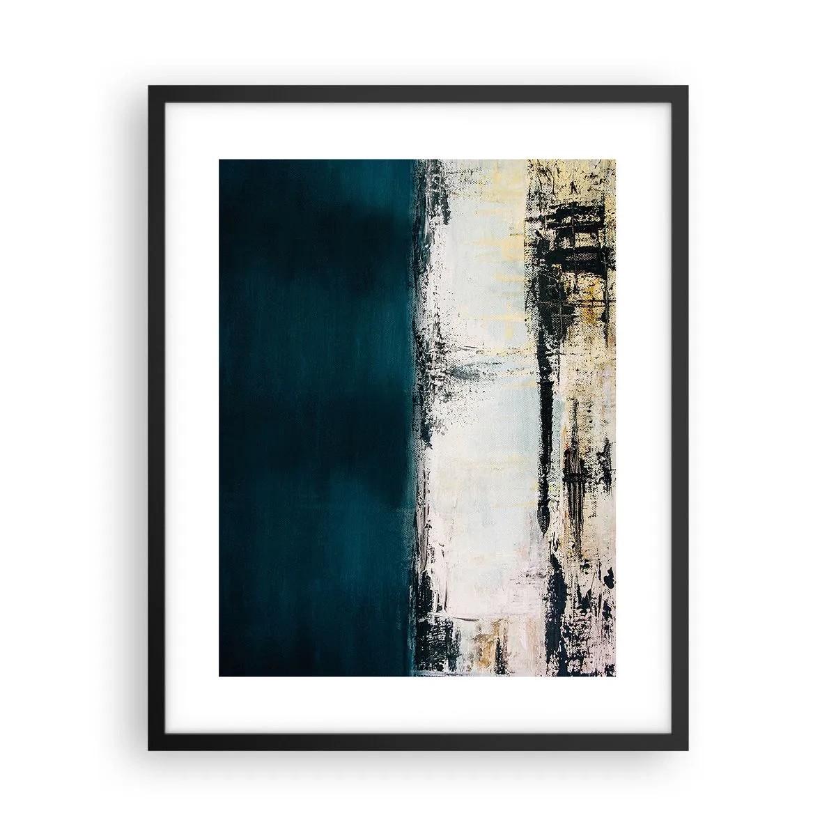 Plakat i sort ramme - Vandret sammensætning - 40x50 cm