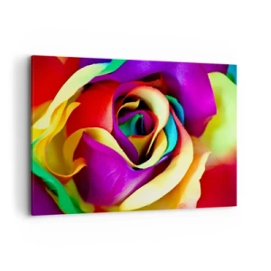 Lærredstryk - Billede på lærred - Dette er umuligt - 120x80 cm