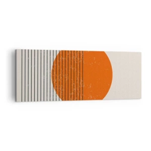 Lærredstryk - Billede på lærred - Altid solen - 140x50 cm