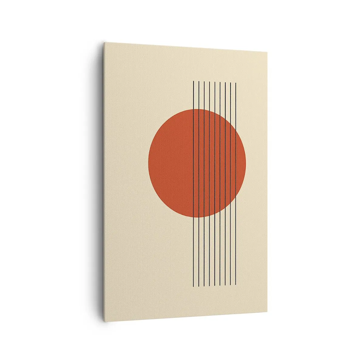 Lærredstryk - Billede på lærred - Og så videre - 80x120 cm