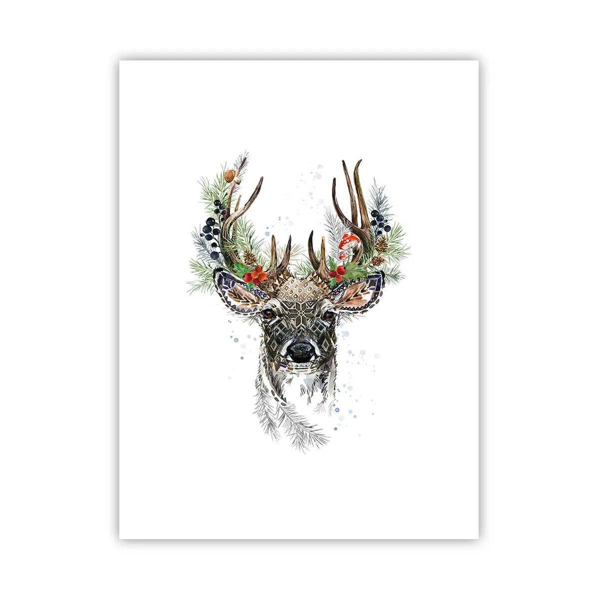 Plakat - I festlig påklædning - 30x40 cm