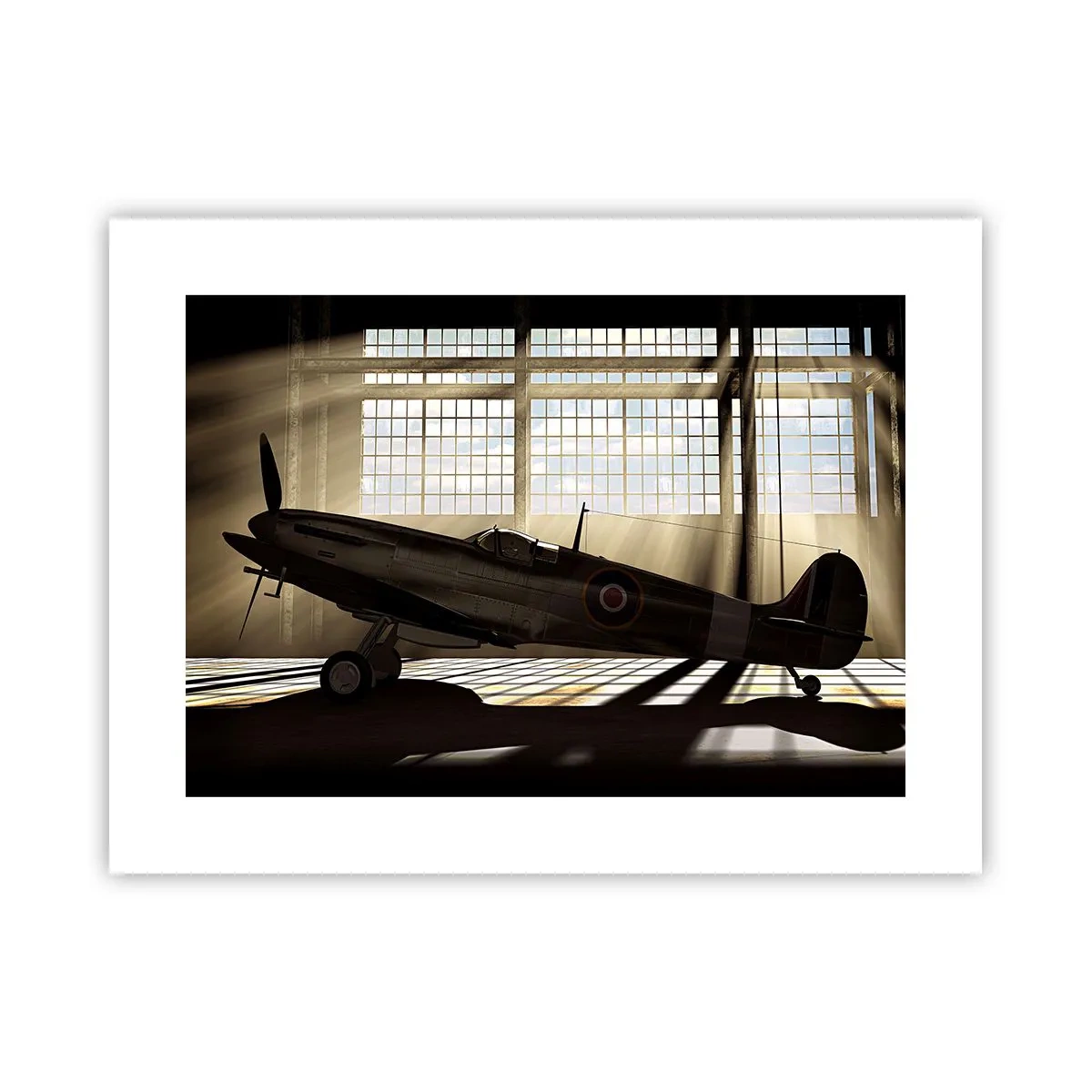 Plakat - Resten af krigeren - 40x30 cm