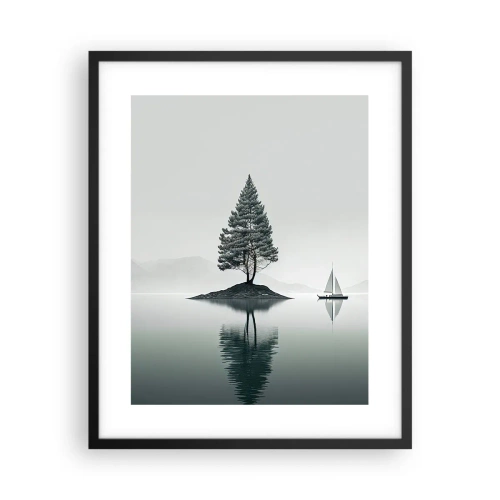 Plakat i sort ramme - En drøm - 40x50 cm