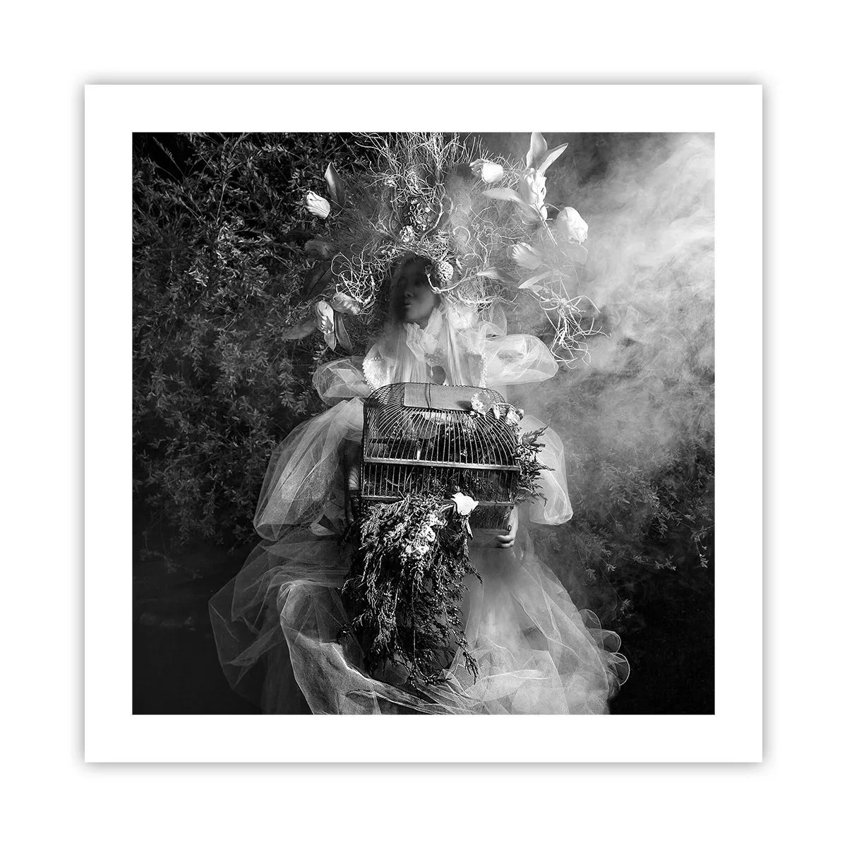 Plakat - Selve Moder - Naturen - 50x50 cm
