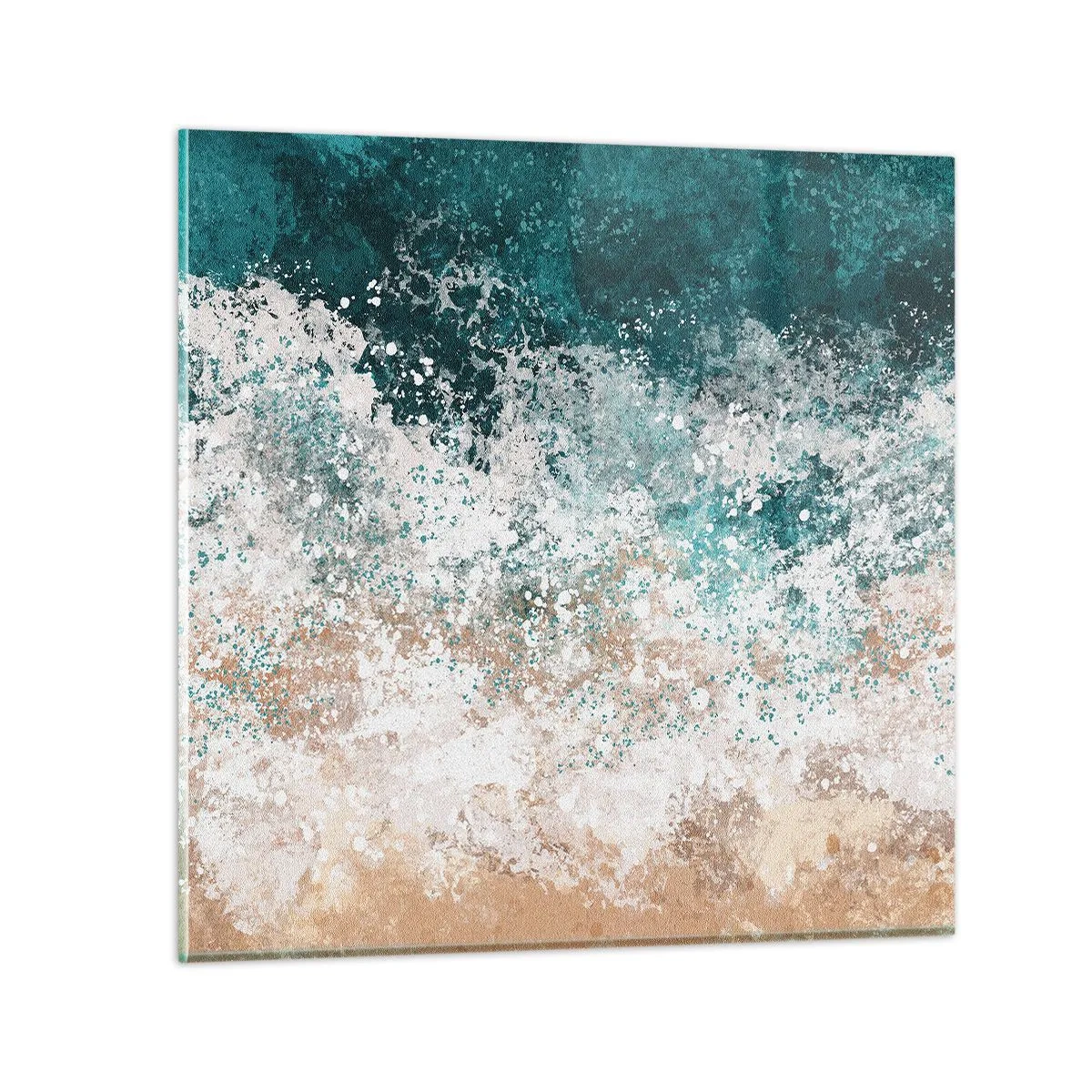 Billede på glas - Historier fra havet - 40x40 cm