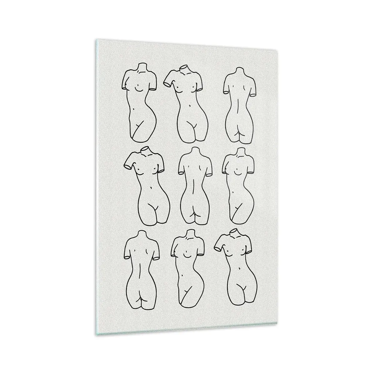 Billede på glas - Kun Venus - 80x120 cm