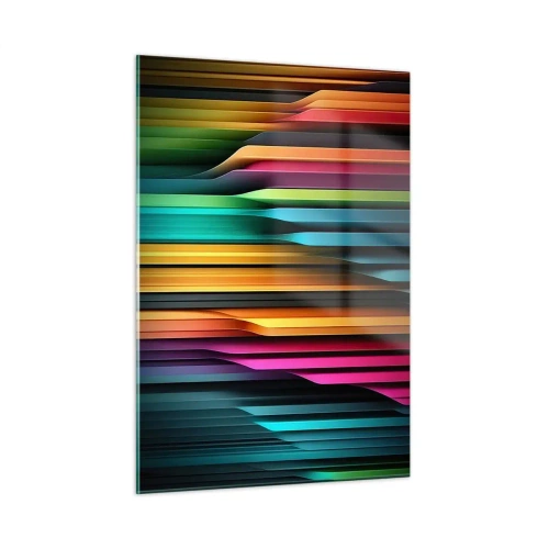 Billede på glas - Lysende orgel - 50x70 cm