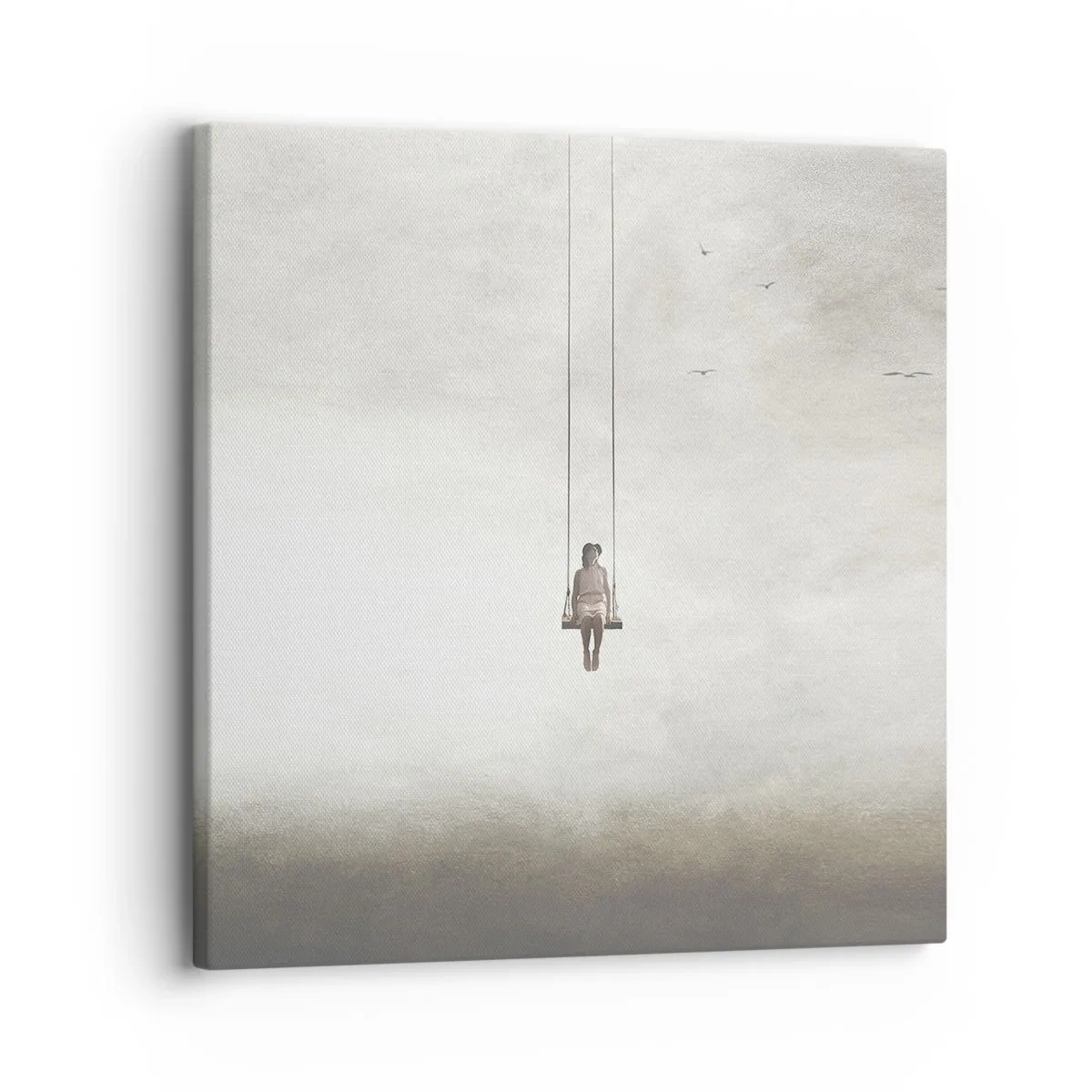 Lærredstryk - Billede på lærred - Barnet i os selv - 30x30 cm