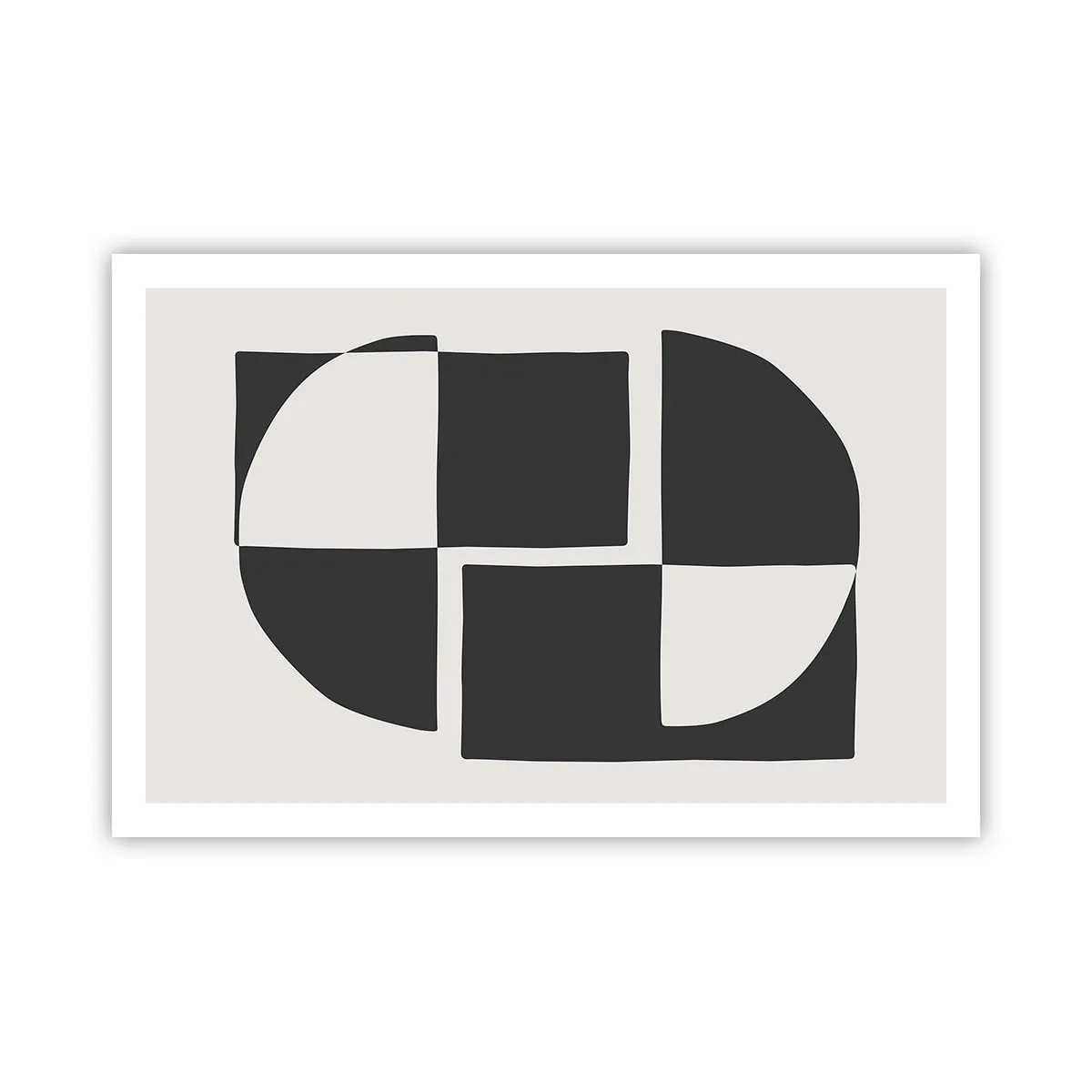 Plakat - Antitese - syntese - 91x61 cm