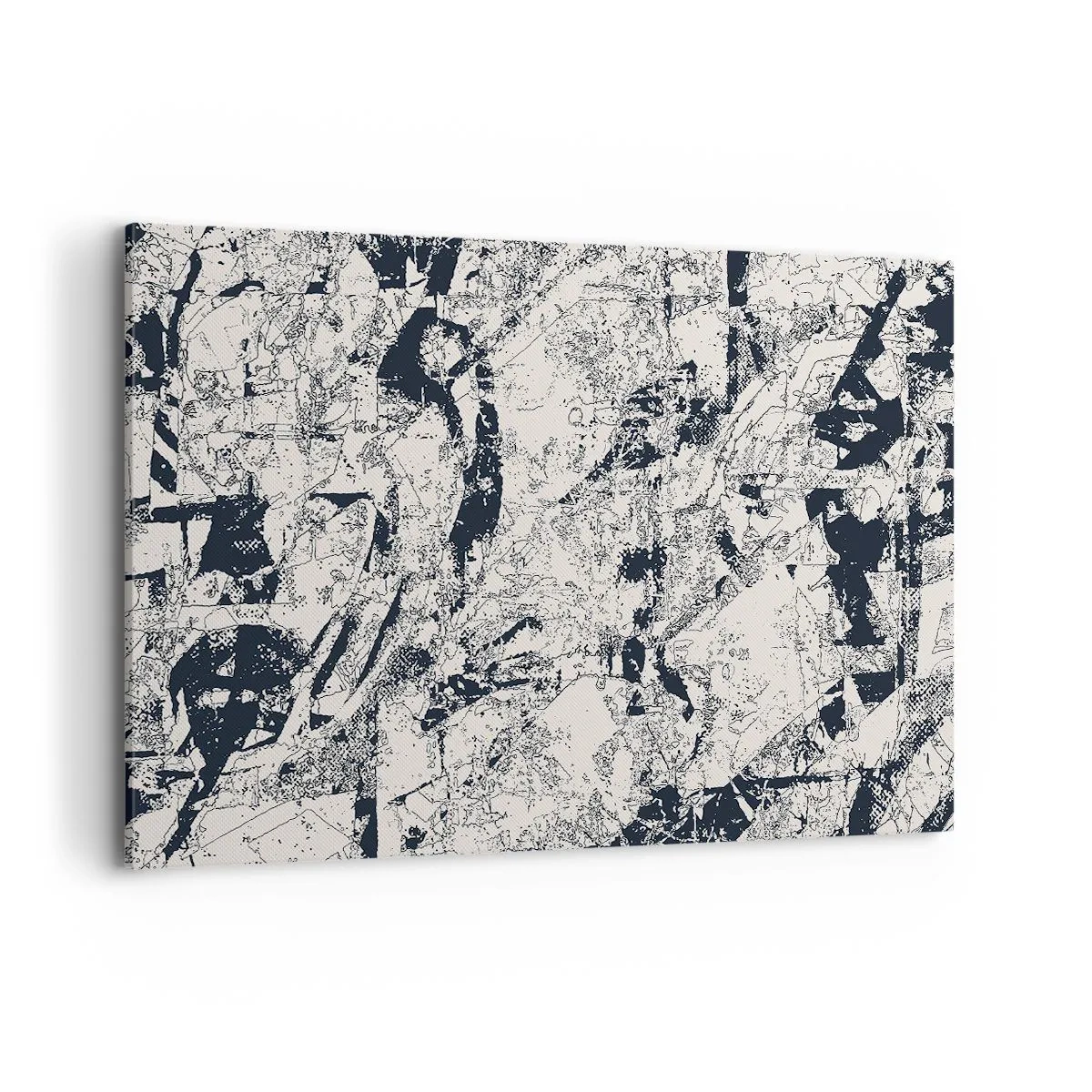 Lærredstryk - Billede på lærred - Modsætningernes gennemtrængning - 120x80 cm