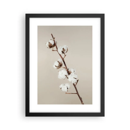 Plakat i sort ramme - Ved kilden til blødhed - 30x40 cm