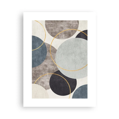 Plakat - Hjul efter hjul - 30x40 cm