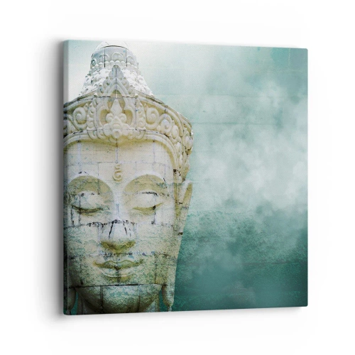 Lærredstryk - Billede på lærred - På jagt efter lys - 40x40 cm