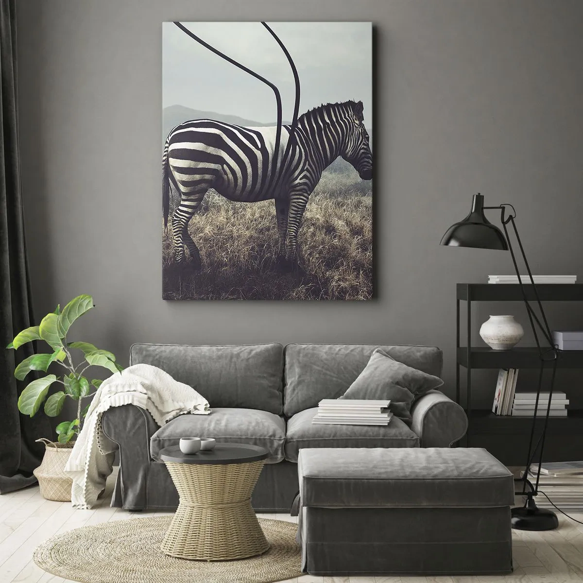 Lærredstryk - Billede på lærred - OBS! Fejl - 50x70 cm