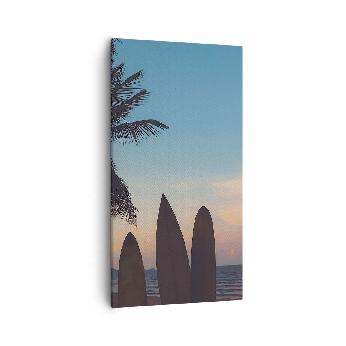 Lærredstryk - Billede på lærred - I morgen bliver også sjovt - 55x100 cm