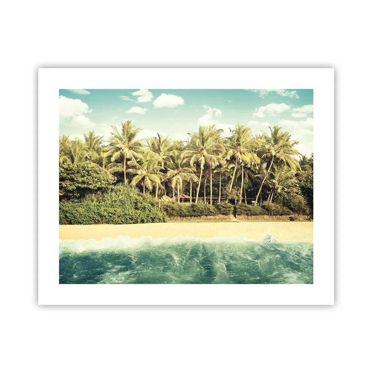 Plakat - Hvad med her? - 50x40 cm