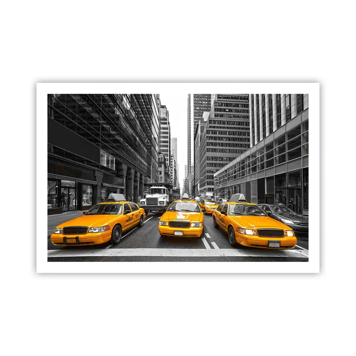 Plakat - Det er os, der farver byen - 91x61 cm