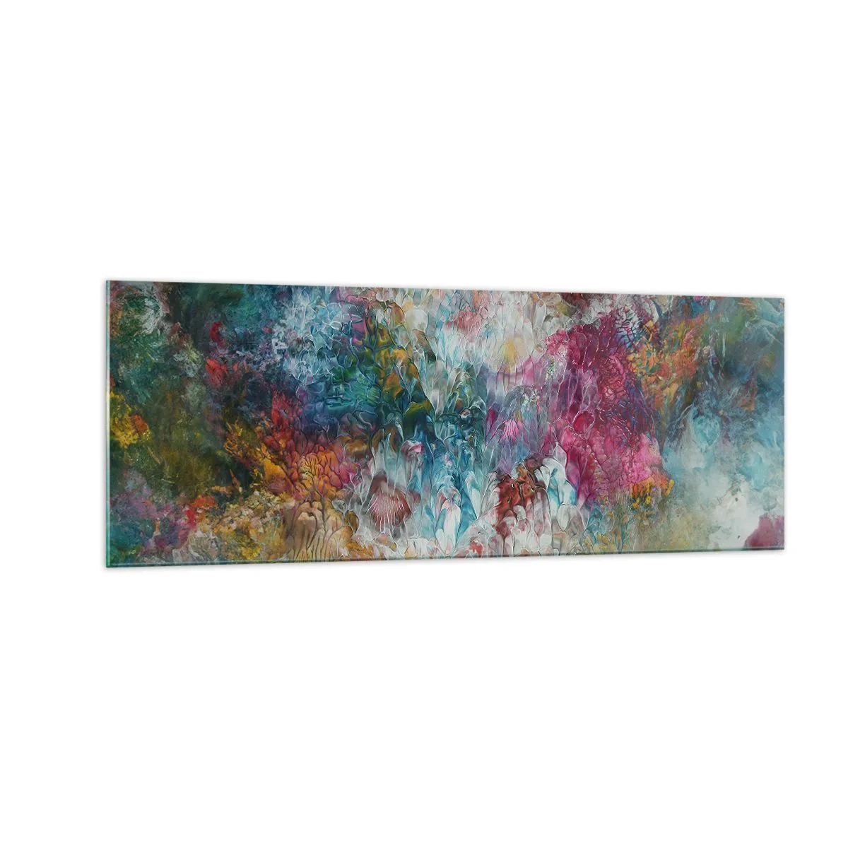 Billede på glas - I fuldt flor - 140x50 cm