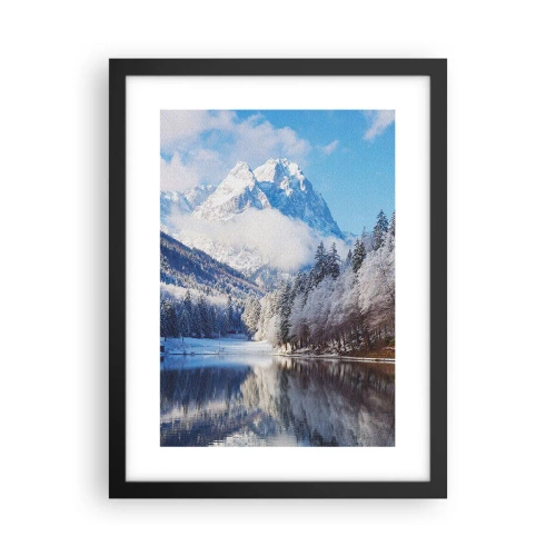 Plakat i sort ramme - Snevagten - 30x40 cm