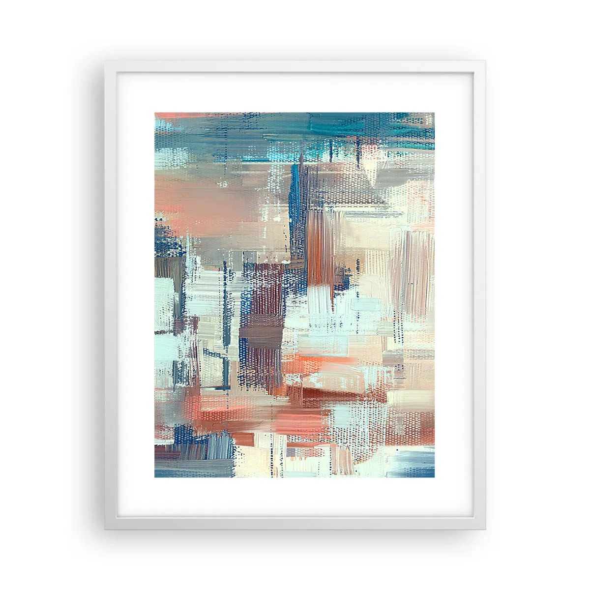 Plakat i hvid ramme - At nå lyset - 40x50 cm