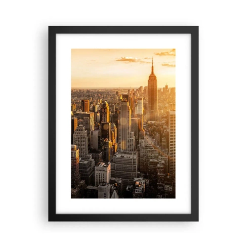 Plakat i sort ramme - At vokse i solen - 30x40 cm