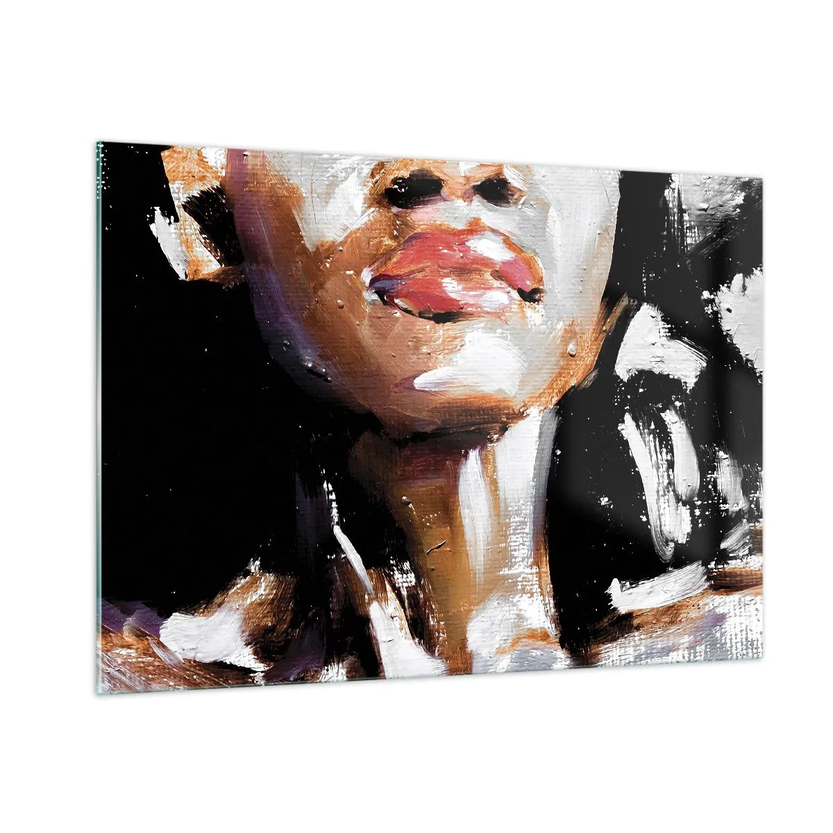 Billede på glas - Stolthed uden fordomme - 100x70 cm