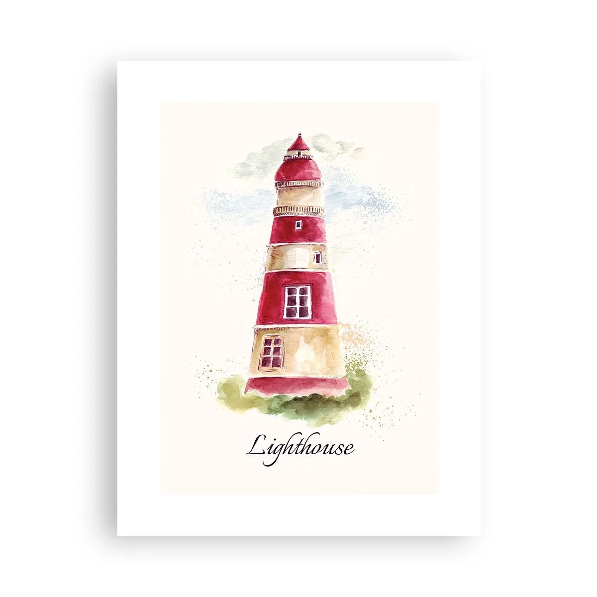 Plakat - Altid vejret omkring - 30x40 cm