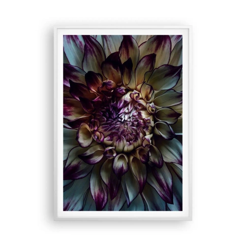 Plakat i hvid ramme - Ungdommens blomstring - 70x100 cm