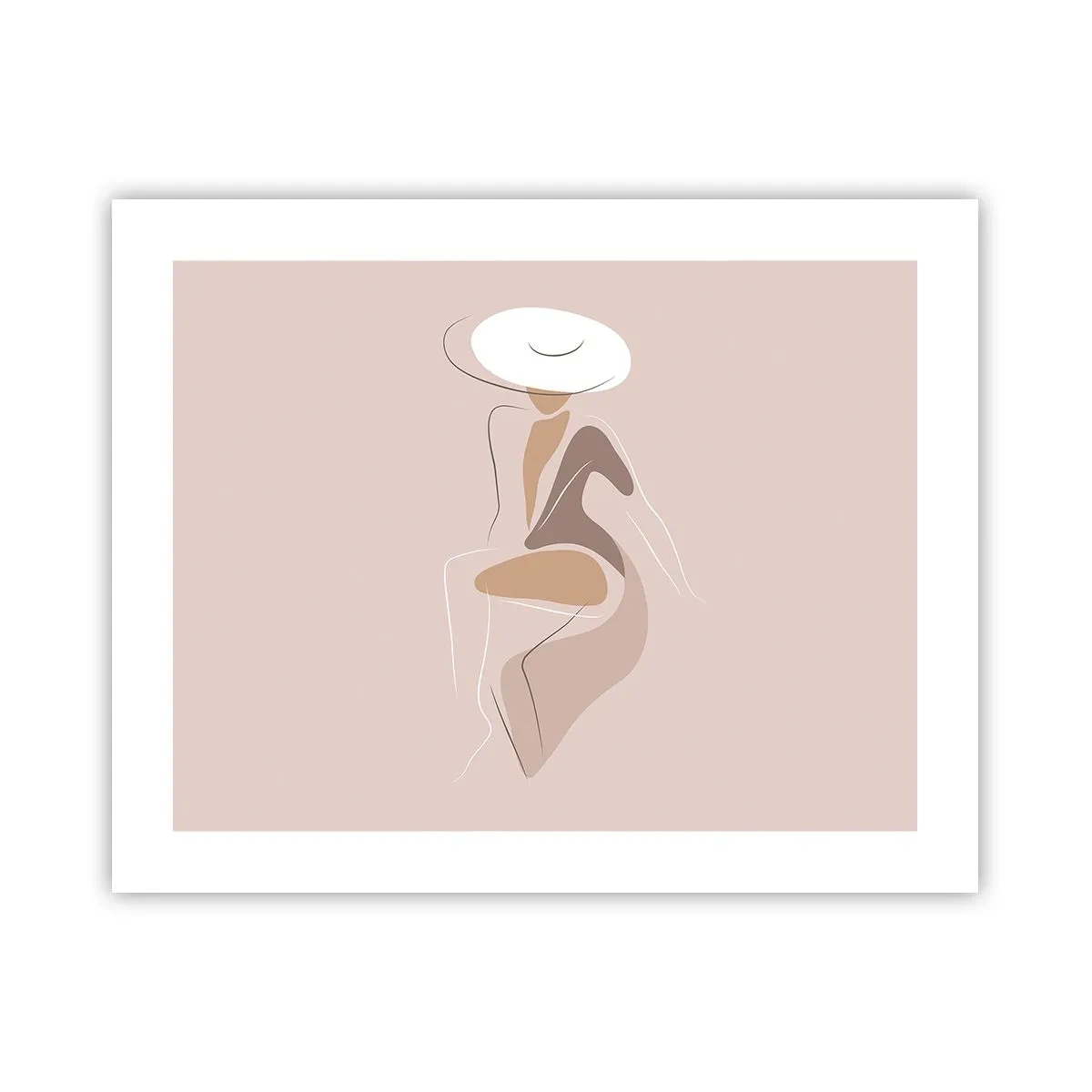 Plakat - En dame, der skal være - 50x40 cm