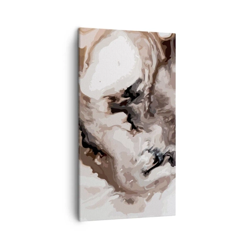 Lærredstryk - Billede på lærred - En galakses fødsel - 45x80 cm