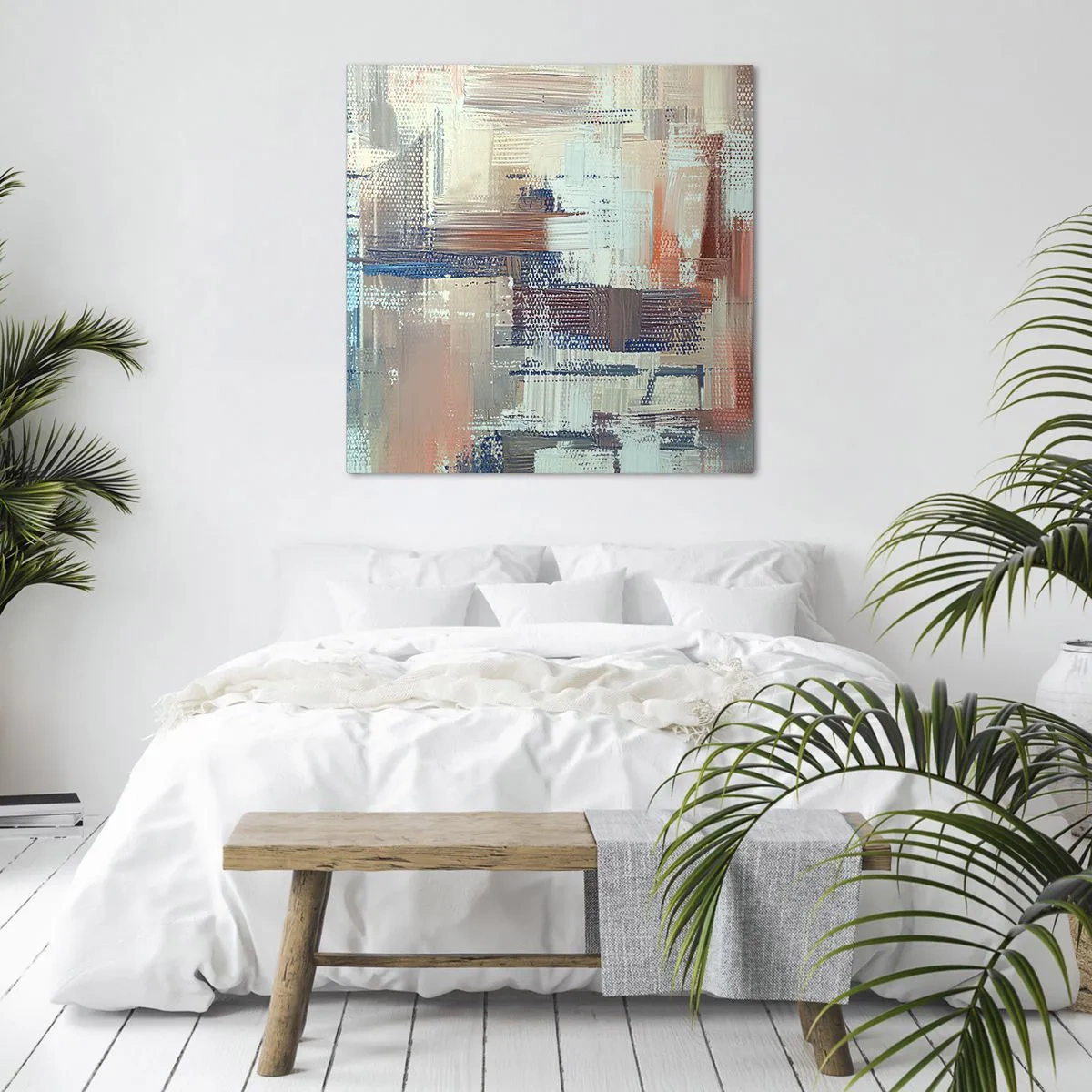 Lærredstryk - Billede på lærred - At nå lyset - 50x50 cm