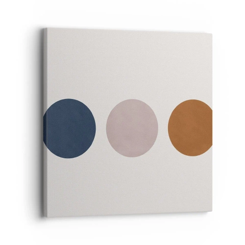 Lærredstryk - Billede på lærred - Et symbol på perfektion - 30x30 cm