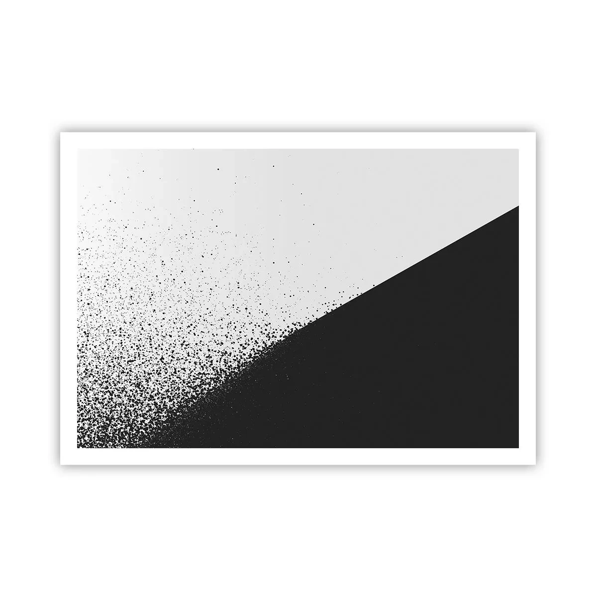 Plakat - Hurtigere og hurtigere, mere og mere - 100x70 cm